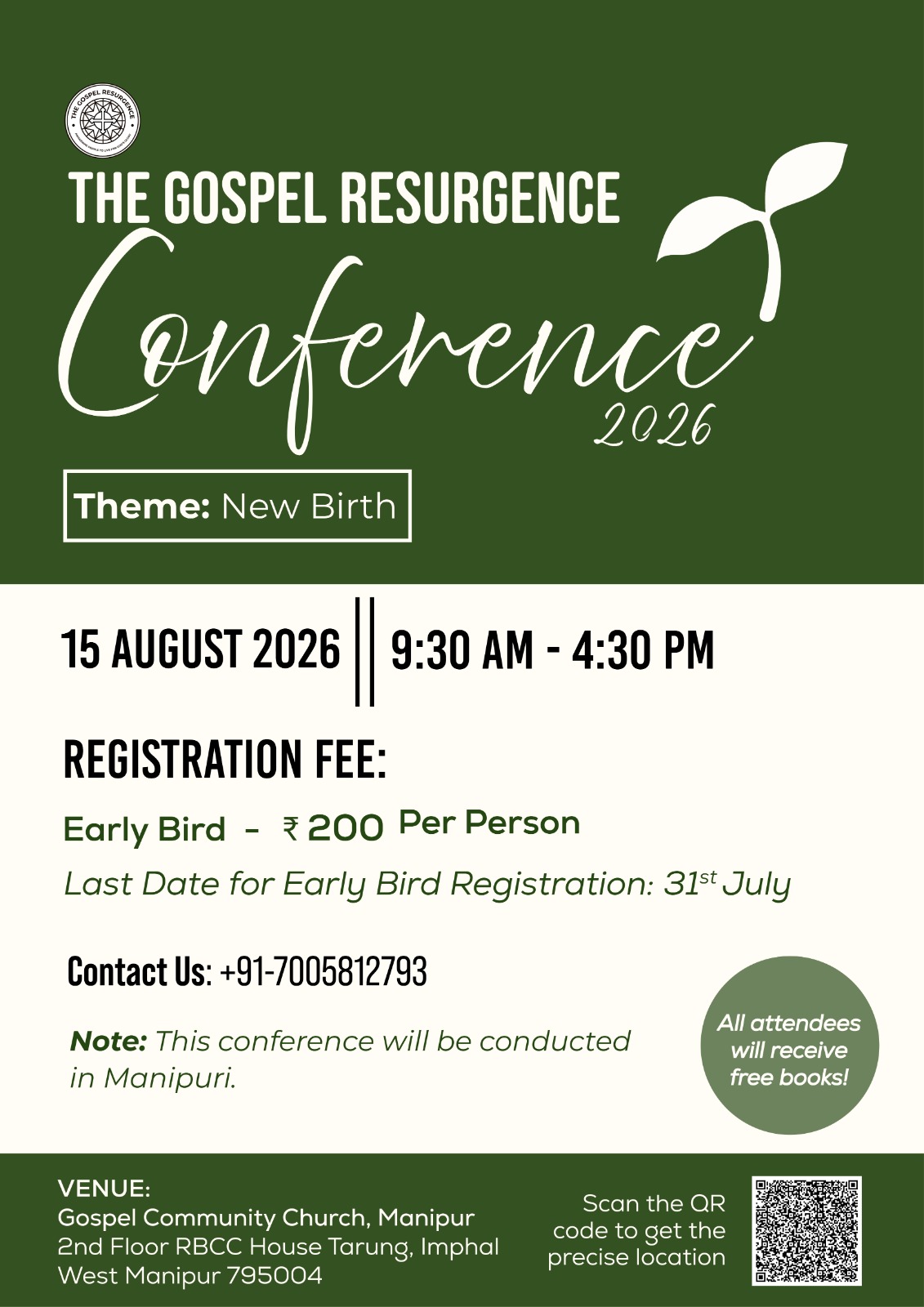 The Gospel Resurgence Conference 2026